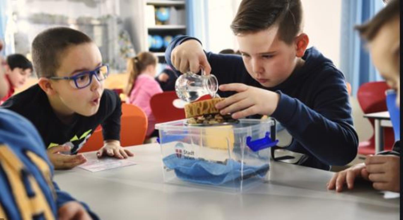 Ein Gratisservice der MA 31 Wiener Wasser für alle wissbegierigen Kinder und deren Eltern